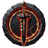 Warrior crest